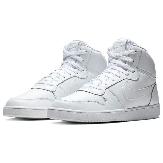 Nike Ebernon Mid Triple White Heren Sneakers AQ1773-100 44 white