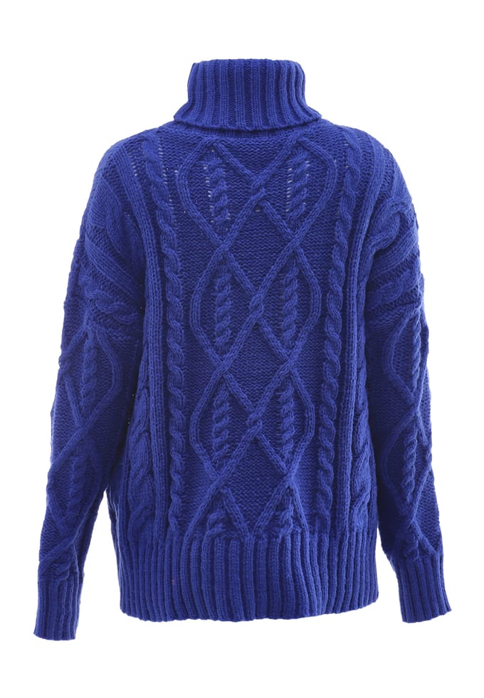 Mymo Trui met coltrui Dames KONING BLAUW