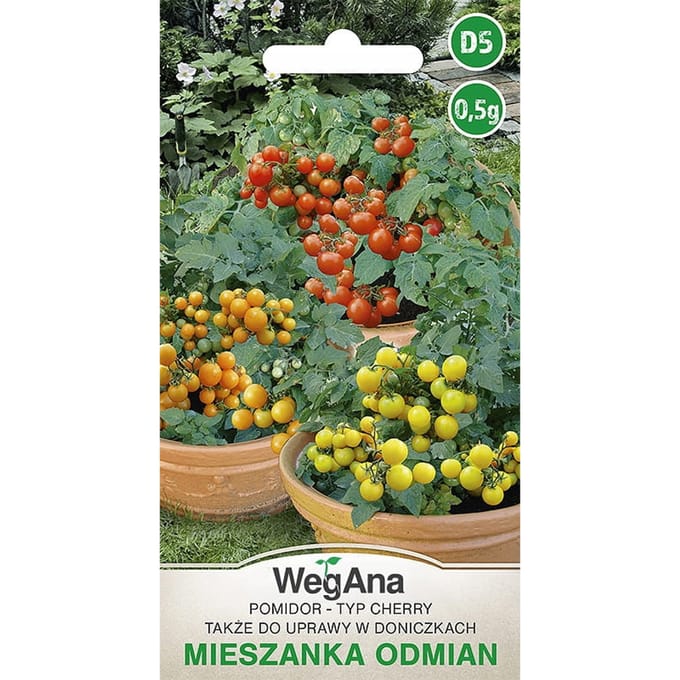 Cherrytomaat, mix van variëteiten, 0,5 g, tomatenzaden - WegAna