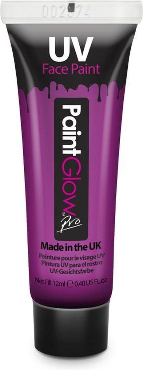 PaintGlow PRO Face & Body paint Neon Paars
