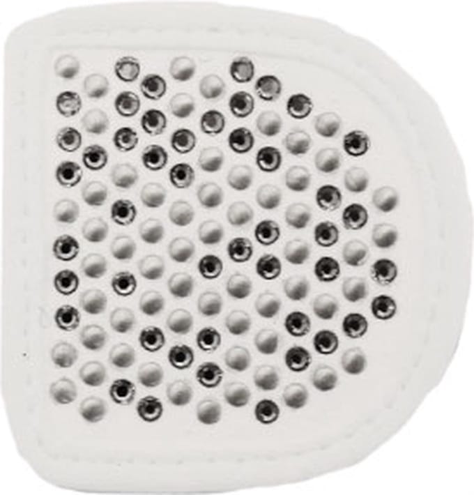 Haukeschmidt Patches Chessboard MagicTack Swarovski Wit - One size