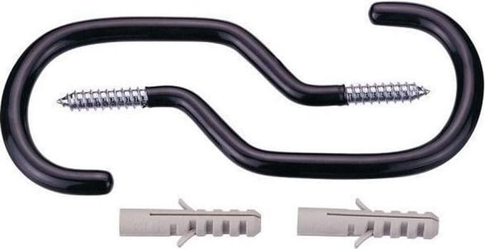 Icetoolz Plafondhaken Zwart 2 Stuks