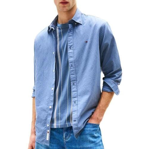 Overhemd Lange Mouw Tommy Hilfiger Linen Blend-precious