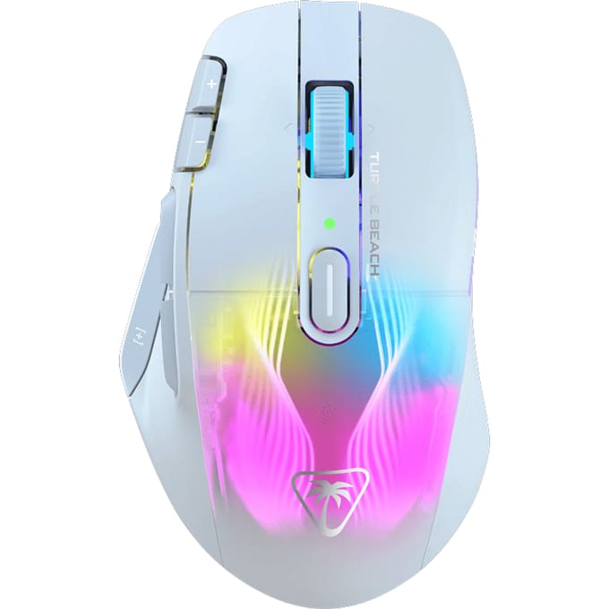 Draadloze Turtle Beach® Kone XP Air-gamemuis met oplaaddock - Wit
