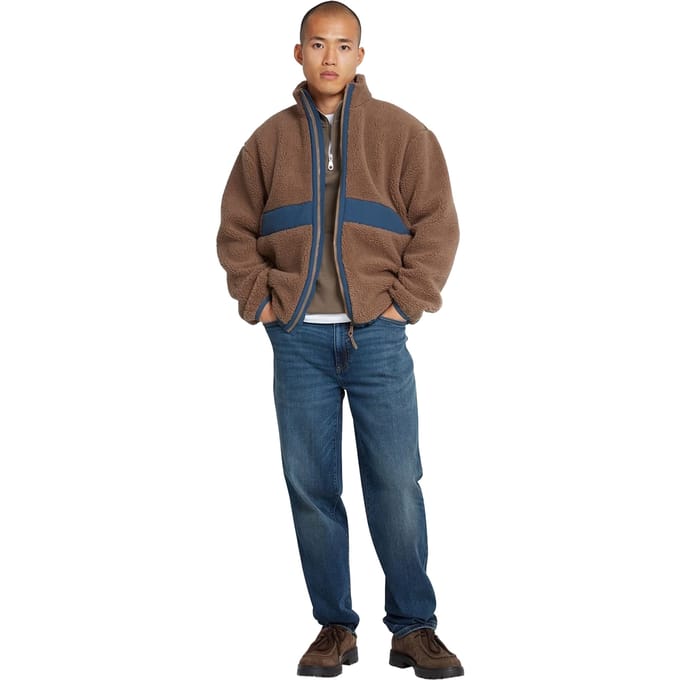 Farah Heren Elias Full Zip Regular Sweatshirt (Grijs)