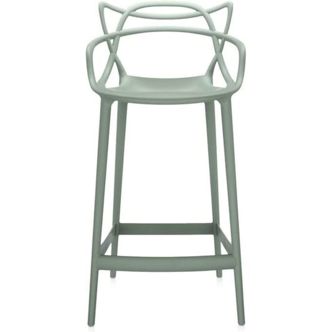 Kartell Masters stool - saliegroen - S