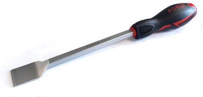 Stalen pakkingschraper - pakking schraper voor het verwijderen van oude pakkingen, kitresten etc. -  ergonomisch rubber handvat