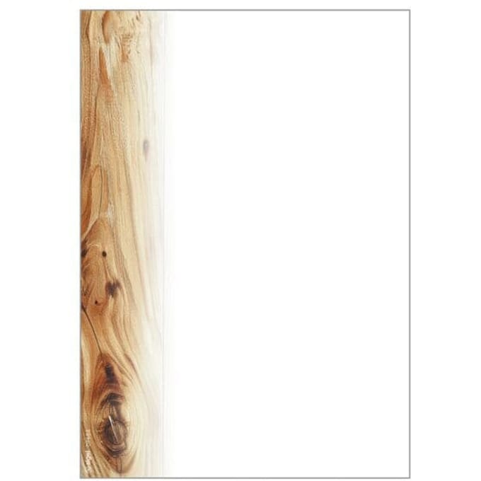 Sigel designpapier formaat A5 90 grams Oak 2 pak 100 vel briefpapier