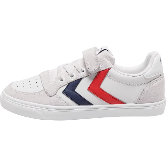 hummel  Lage Sneakers SLIMMER STADIL LEATHER LOW JR