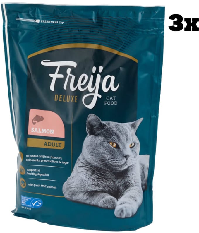 3X Kattenvoer Freija Adult 800 g