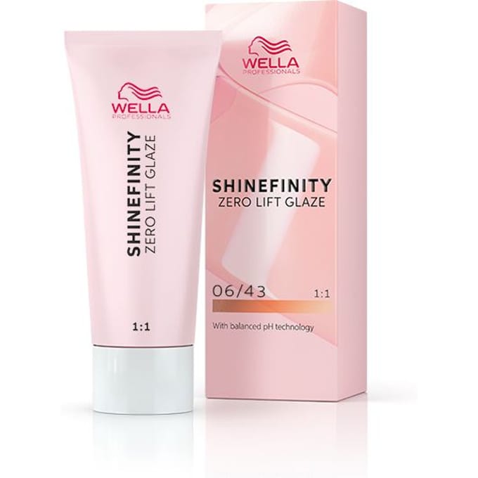 Wella ShineFinity Zero Lift Glaze 06/43 Chopper Sunset 60ml