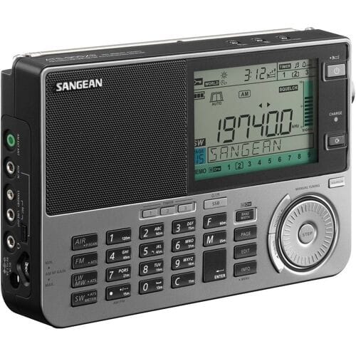 Sangean ATS-909X2 Wereldontvanger VHF (FM), Lange golf, Middengolf Wekfunctie Zwart