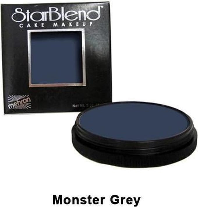 Mehron Starblend Cake Makeup | Poeder Schmink - Monster Grijs