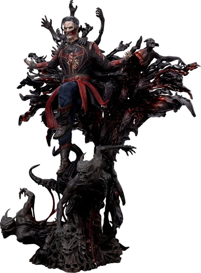 Iron Studios Doctor Strange In The Multiverse Of Madness - Deluxe Statue 1/10 - Dead Defender Strange