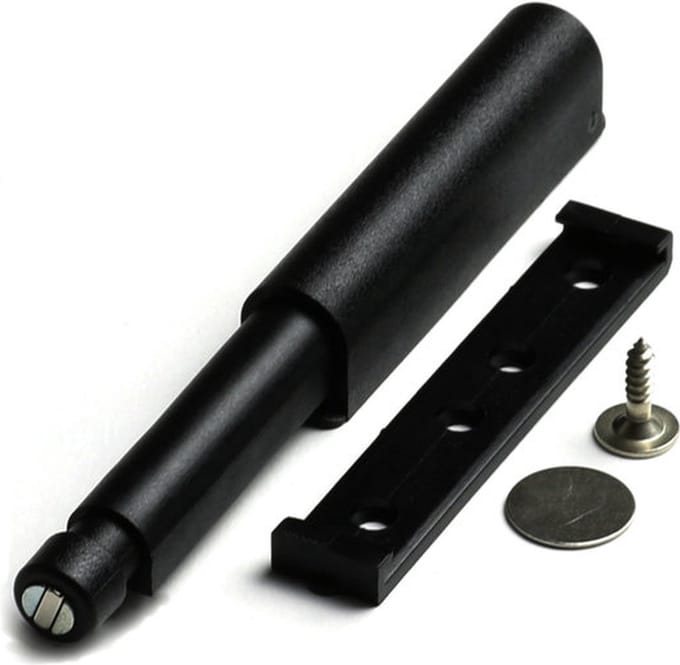 Scoby - Druksnapper - Deurdemper - Deurbuffer - Door Stopper - 40 MM - Zwart