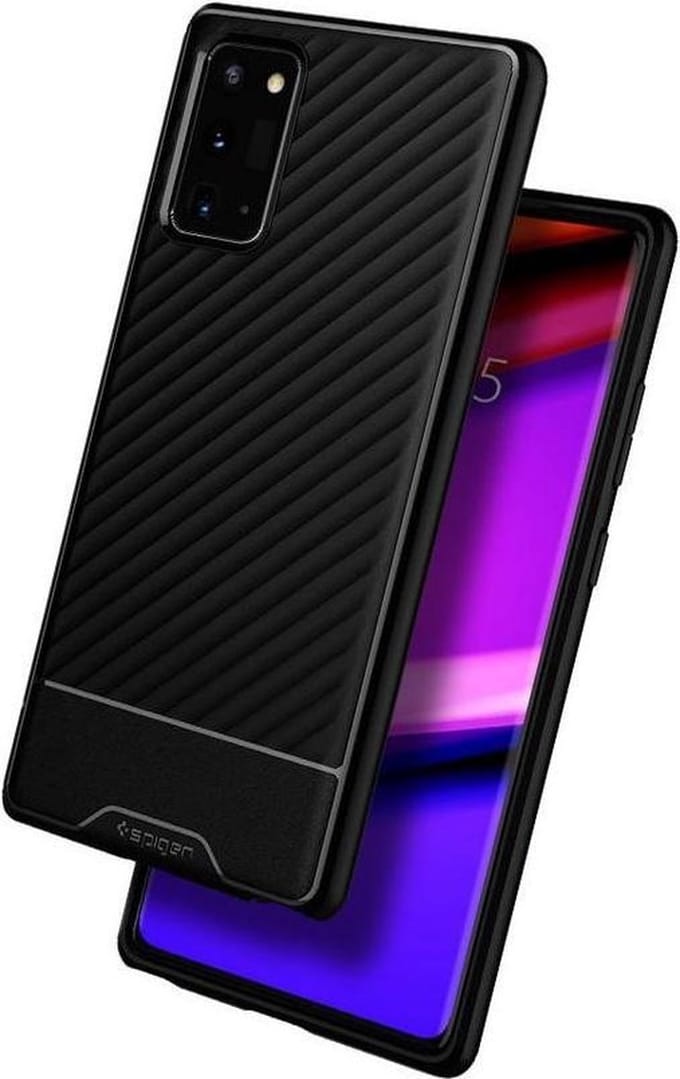 Spigen Core Armor Samsung Galaxy Note 20 Hoesje Zwart