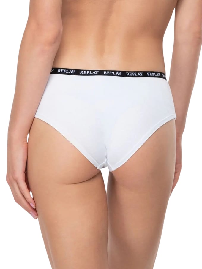 Replay Broekje REPLAY LADY CULOTTE Style 1 T/C 2pcs waterfall pack Set van 2