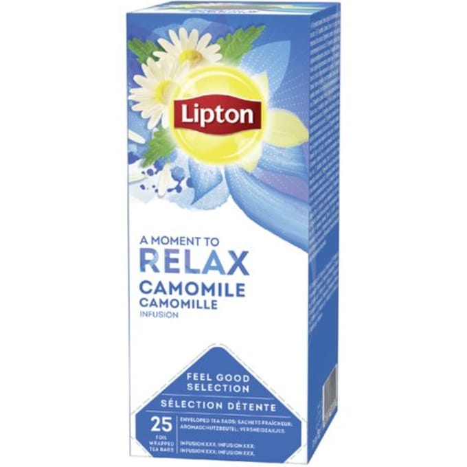 Lipton Relax Camille Thee - doos 25 theezakjes
