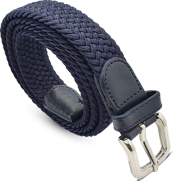 Safekeepers elastische riem -riem elastiek dames - Stretch Riem - riem dames - broekriem - 110 - blauw