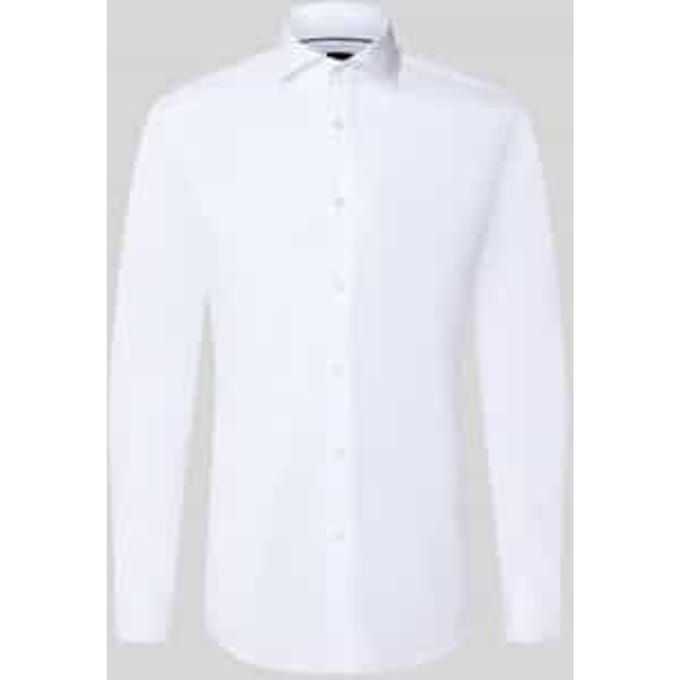 Slim fit zakelijk overhemd van pure katoen model 'H-HANK-SP-B1-C1-263'
