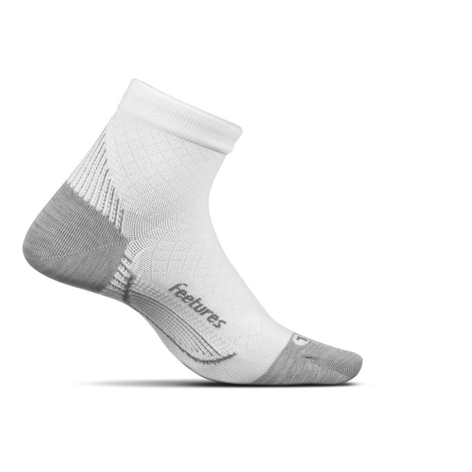 Feetures - PF Relief Ultra Light Quarter - White - Wit / MEDIUM