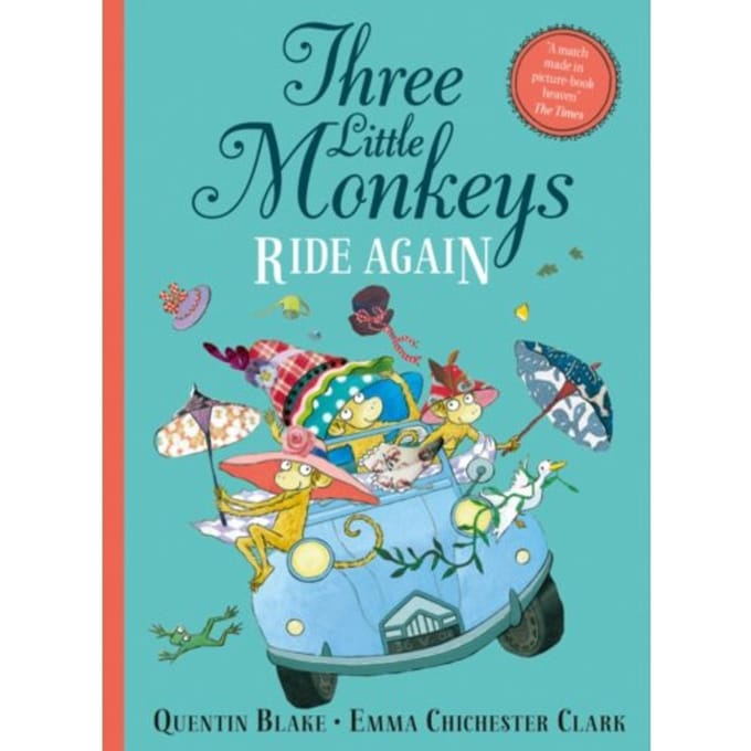 Three Little Monkeys Ride Again - Quentin Blake