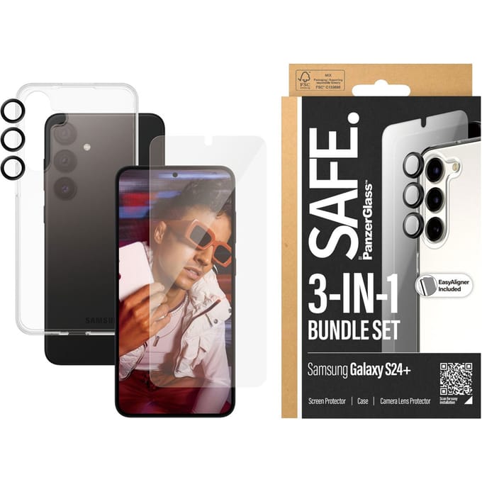 SAFE by PanzerGlass Privacy 3-in-1 Pack Samsung Galaxy S24+