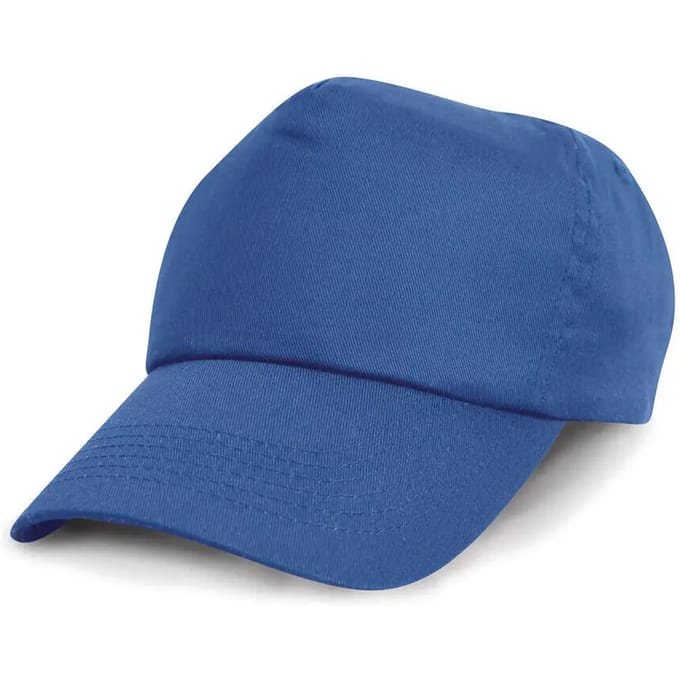Result Junior Cotton Cap RH05J - Royal - One size