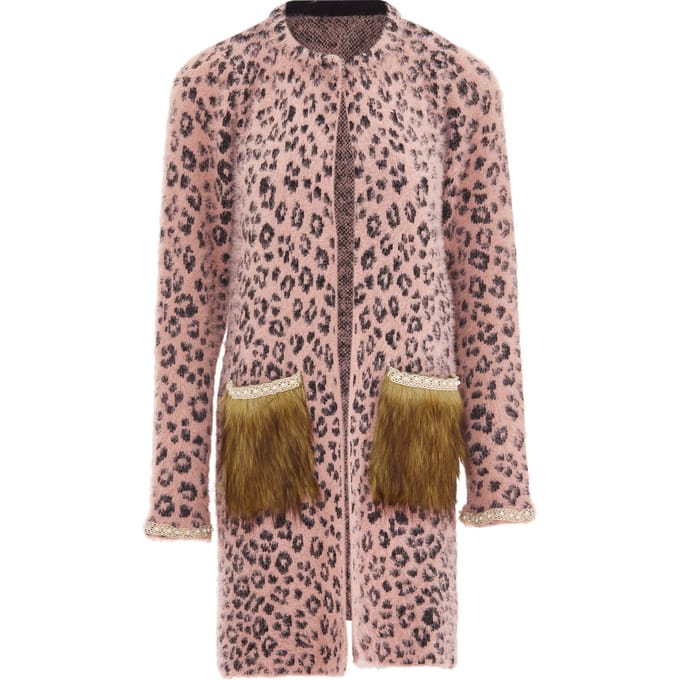 Faina Vest Dames roze/zwart