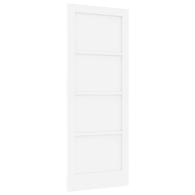 vidaXL - Interne - Deur - 78 - x - 202 - cm - Multiplex - Wit