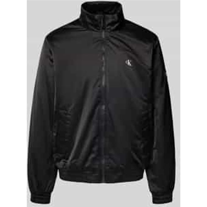 Calvin Klein Long Sleeve Padded Harrington Black Maat: S | Bomberjacks Outlet | Heren | Zwart