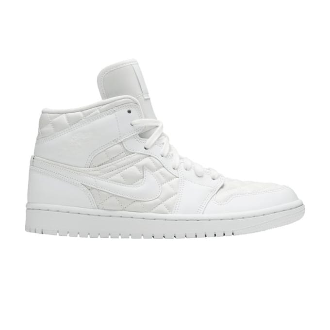 Air Jordan 1 Mid SE pour femme 'Blanc Matelassé' 42.5