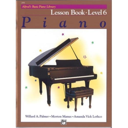 Alfreds Basic Piano Course Lesson Book 6 - Palmer, Willard A.