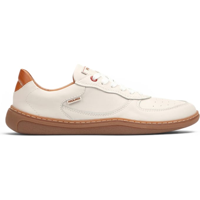 Pikolinos Witte Leren Sneakers Trainer Blootvoetenschoenen - Aranjuez