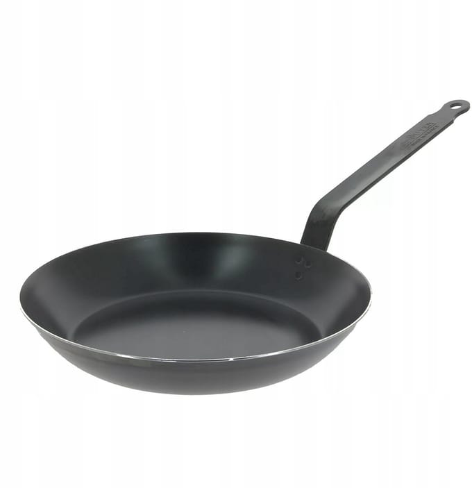 De Buyer Koolstofstalen Koekenpan 28 cm - Traditioneel & Duurzaam