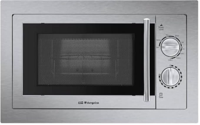 Inbouw magnetron met grill, 20 liter, 800W en 9 standen