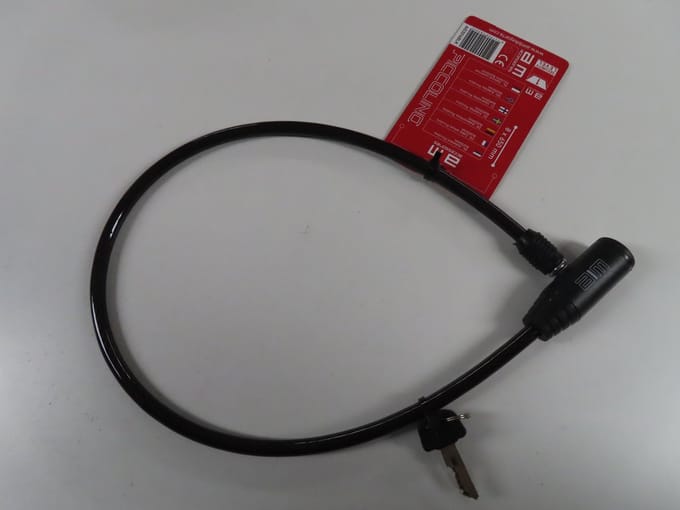 AIM - Fietsslot - Sleutel - 8x 650mm - Zwart