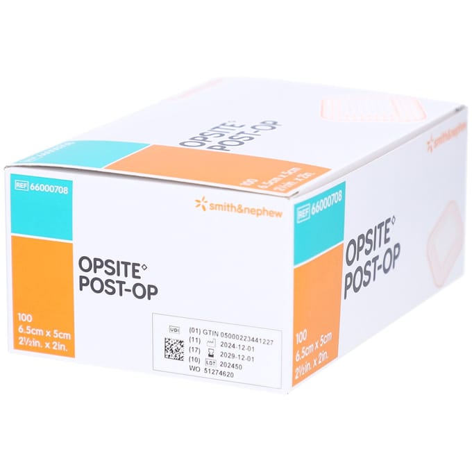 Opsite Post-Op 6.5 x 5cm 66000708 100 Pleister