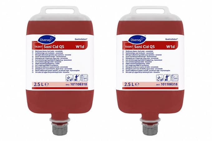 Diversey Sani Cid QS W1d Sanitairreiniger doos 2x25 liter