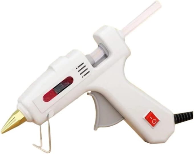 Hitte Lijmpistool - Lijmpistool - Huis Reparaties - Snel Opwarmend - 11mm Standaard - Wit