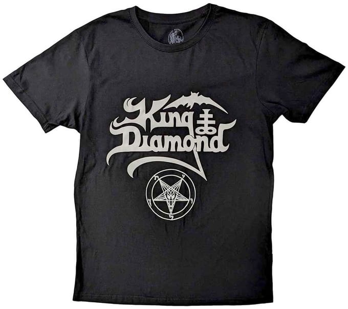 King Diamond - Logo Heren T-shirt - 2XL - Zwart
