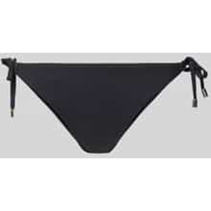 Bikinibroekje met vetersluiting aan de zijkant model 'MONOCHROME BEACH'