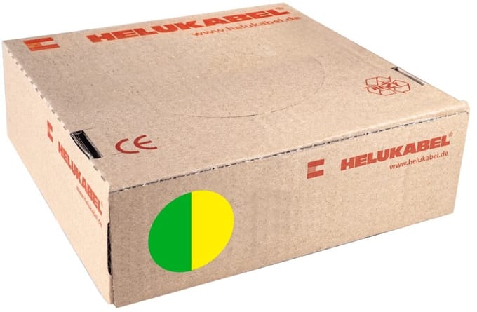 Montagedraad VDS 16mm² (H07V2-K) 90°C groen/geel - per rol 100 meter (309016002)