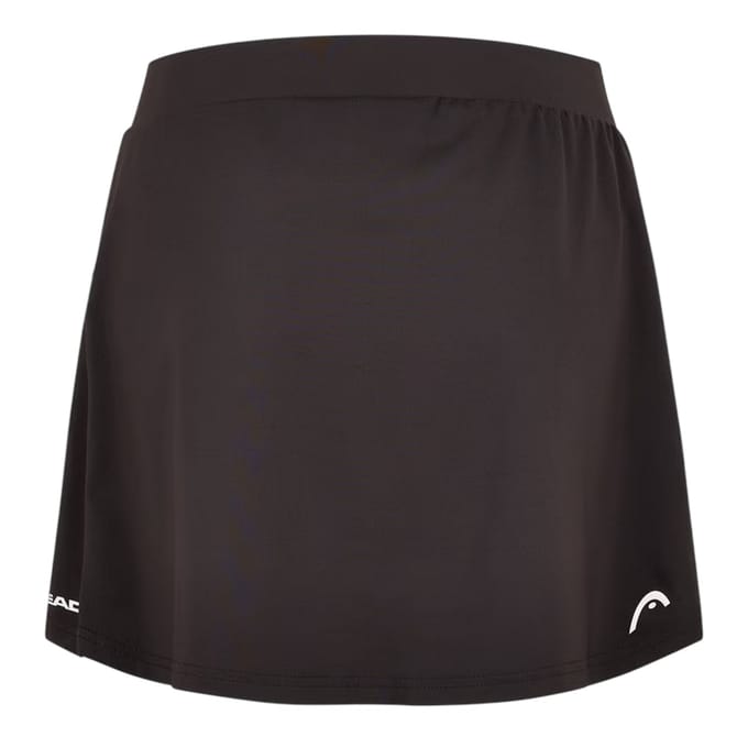 Head Dames Club Plooirok Lang Tennis (Zwart)
