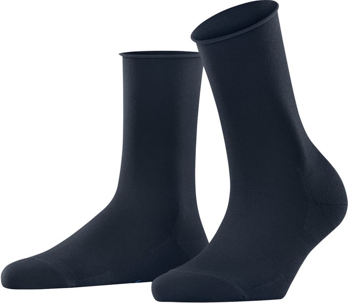 FALKE Active Breeze eenkleurig lyocell sokken dames blauw - maat 35-38