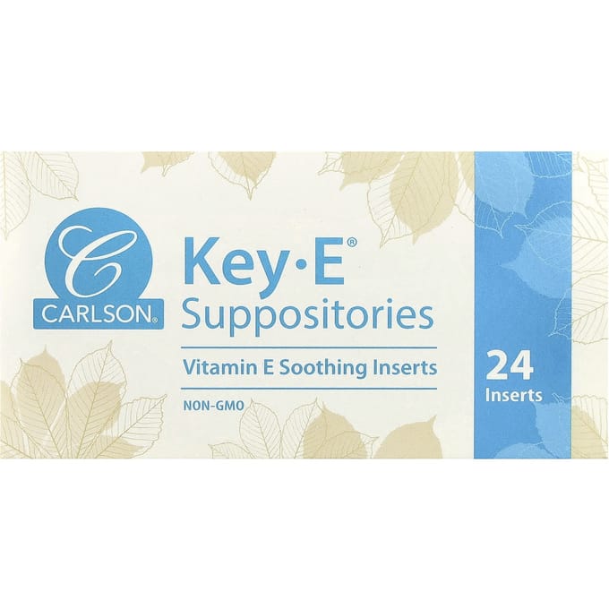 Key•E Zetpillen, Zachte Inbrengzetpillen 24 tabletten