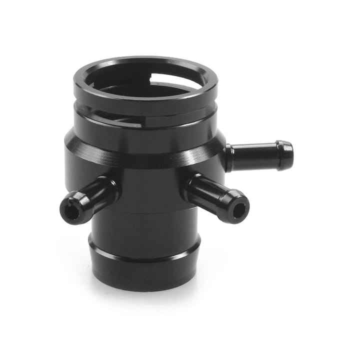 Auto Turbo Boost Tap Adapter Auto Vacuüm Sensor Adapter Automotive Modificatie Accessoires Vacuüm zwart