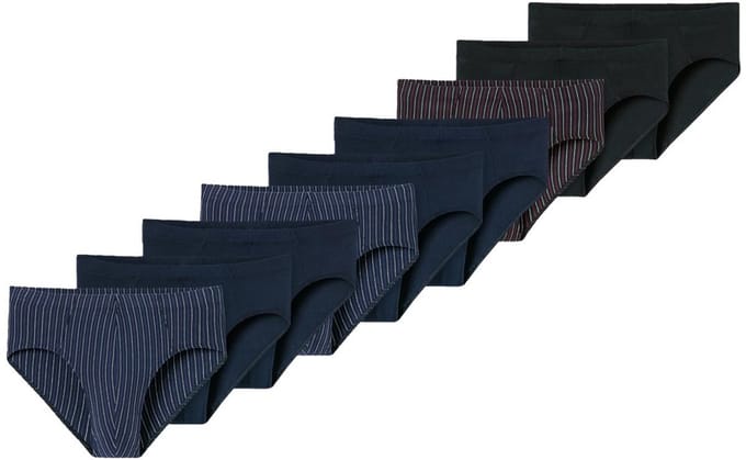 Schiesser Heren slip / onderbroek 9 pack 95/5 Essentials