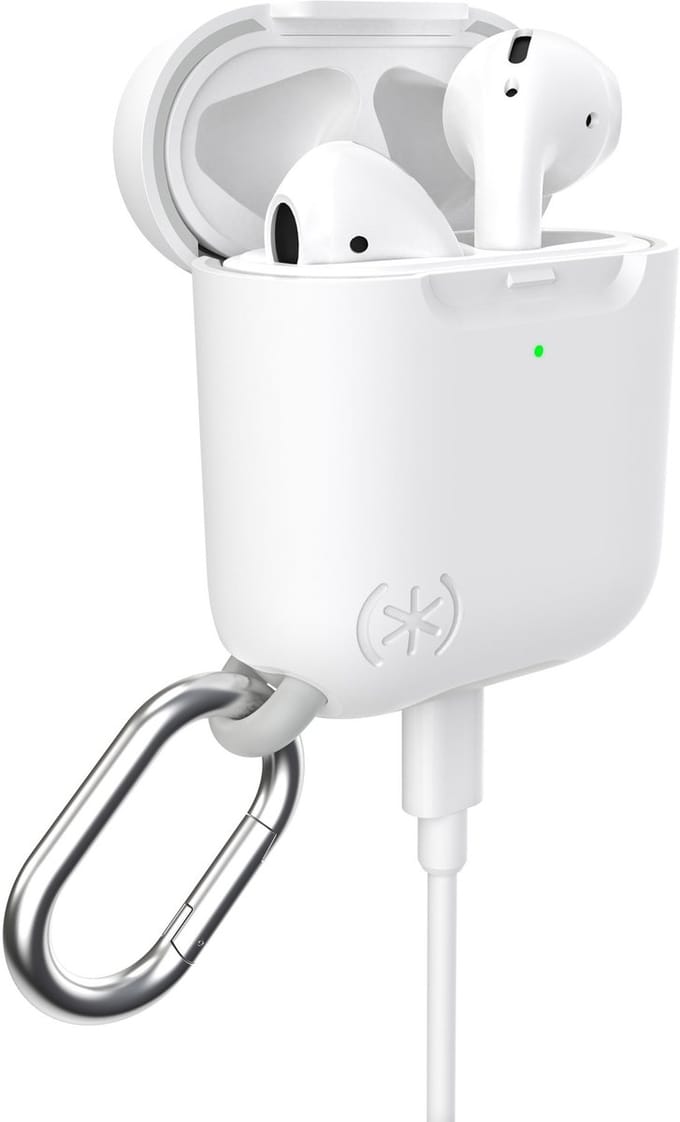 Speck Presidio Pro Apple Airpods (Gen 1/2) White/Marble Grey