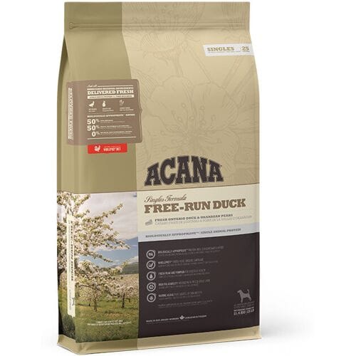 Acana Singles Free-Run Eend&Aardpeer - Hondenvoer - 11.4 kg